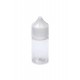 30 ml Şeffaf Gorilla Şişe Siyah Kilitli Mühürlü Kapaklı V3