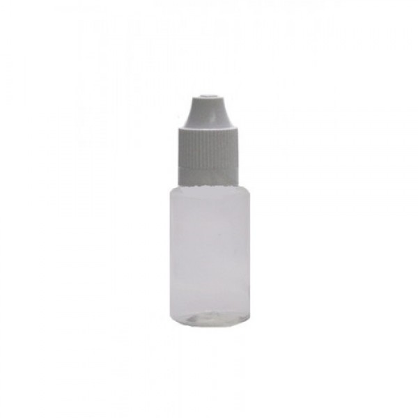 30 ml Şeffaf PET Likit Şişesi Beyaz Çocuk Emniyetli Kapaklı