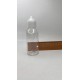 100 ml Şeffaf Gorilla Şişe Beyaz Kilitli Mühürlü Kapaklı