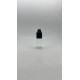 10 ml Şeffaf PET Likit Şişesi Siyah Çocuk Emniyetli Kapaklı
