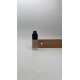 10 ml Şeffaf PET Likit Şişesi Siyah Çocuk Emniyetli Kapaklı