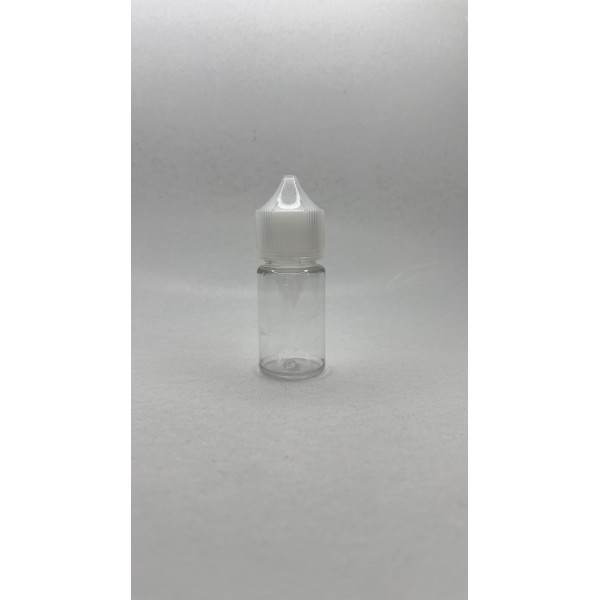 30 ml Şeffaf Gorilla Şişe Siyah Kilitli Mühürlü Kapaklı V3