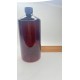 1000 ml (1 Litre) Kahverengi Plastik Şişe (PET) Siyah Düz Vidalı Kapaklı