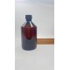 500 ml Kahverengi Plastik Şişe (PET) Siyah Düz Vidalı Kapaklı 