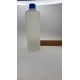1000 ml (1 Litre) Beyaz Mat Plastik Şişe (PE) Beyaz Cola Kapaklı