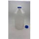 1000 ml (1 Litre) Naturel Plastik Şişe (PE) Beyaz Cola Kapaklı