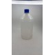 1000 ml (1 Litre) Naturel Plastik Şişe (PE) Beyaz Cola Kapaklı