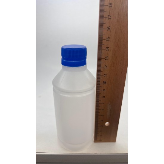 250 ml Naturel Plastik Şişe (PE) Beyaz Cola Kapaklı