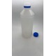 500 ml Naturel Plastik Şişe (PE) Beyaz Cola Kapaklı