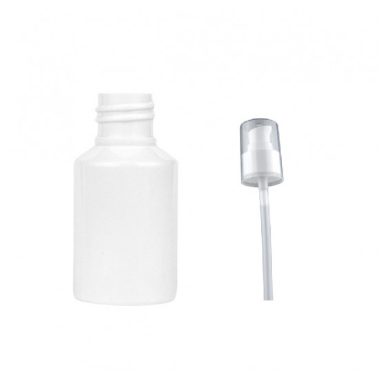 60ml Beyaz Pet Şişe Serum Pompalı