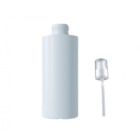 250ml Beyaz Pet Şişe Serum Pompalı