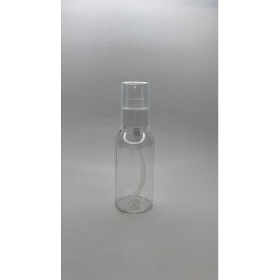 100 ml Beyaz Plastik Şişe (PET) Beyaz Serum Pompalı (24 Ağız)