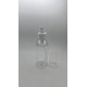 150 ml Şeffaf Plastik Şişe (PET) Beyaz Serum Pompalı (24 Ağız)