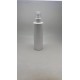 250 ml Beyaz Mat Plastik Şişe (PE) Beyaz Serum Pompalı (24 Ağız)