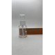 60 ml Şeffaf Plastik Şişe (PET) Beyaz Serum Pompalı (24 Ağız)