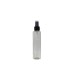 20 ml Şeffaf Plastik Şişe (PET) Siyah Sprey Başlıklı (18 Ağız)
