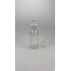 100 ml Şeffaf Plastik Şişe (PET) Beyaz Sprey Başlıklı (24 Ağız)