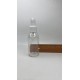 100 ml Şeffaf Plastik Şişe (PET) Beyaz Sprey Başlıklı (24 Ağız)