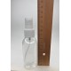 100 ml Şeffaf Plastik Şişe (PET) Beyaz Sprey Başlıklı (24 Ağız)