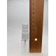 10 ml Şeffaf Plastik Şişe (PET) Beyaz Sprey Başlıklı (18 Ağız)