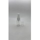 10 ml Şeffaf Plastik Şişe (PET) Beyaz Sprey Başlıklı (18 Ağız)