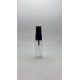 20 ml Şeffaf Plastik Şişe (PET) Siyah Sprey Başlıklı (18 Ağız)