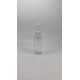 30 ml Şeffaf Plastik Şişe (PET) Beyaz Sprey Başlıklı (18 Ağız)