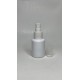 60 ml Beyaz Plastik Şişe (PET) Beyaz Sprey Başlıklı (18 Ağız)