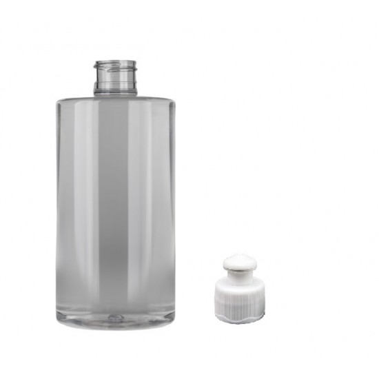 250ml Şeffaf Şişe Puspul Kapaklı