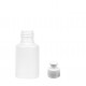 60 ml Beyaz Plastik Şişe (PET) Beyaz Push-Pull Kapaklı (24 Ağız)