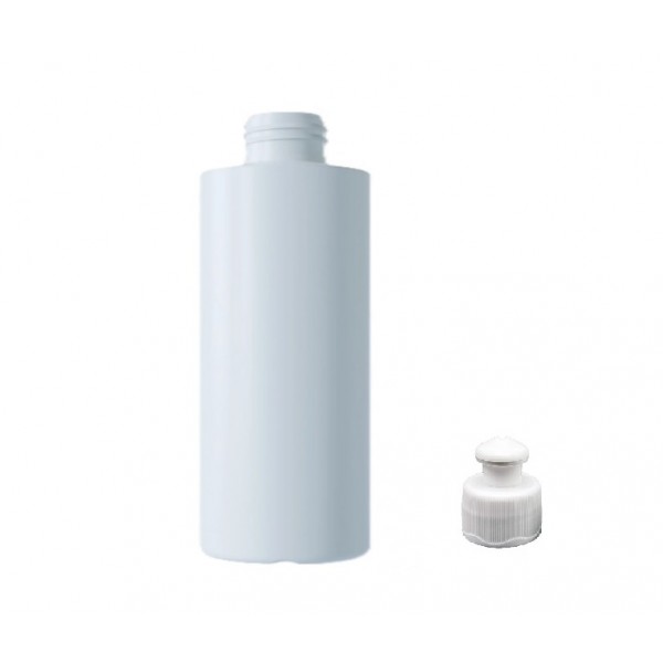 250ml Beyaz Şişe Puspul Kapaklı