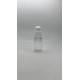 30 ml Şeffaf Plastik Şişe (PET) Beyaz Push-Pull Kapaklı (24 Ağız)
