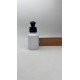 60 ml Beyaz Plastik Şişe (PET) Siyah Push-Pull Kapaklı (24 Ağız)