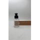 60 ml Şeffaf Plastik Şişe (PET) Siyah Push-Pull Kapaklı (24 Ağız)