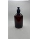500 ml Kahverengi PET Şişe | Siyah Push-Pull Kapaklı (28 mm)