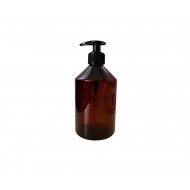 500ml Kahverengi Şişe Sıvı Sabun Pompalı