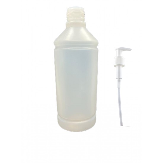 500ml Kuşaklı Naturel Sıvı Sabun Kapaklı
