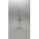 100 ml Şeffaf Plastik Şişe (PET) Beyaz Sıvı Sabun Pompalı (24 Ağız)