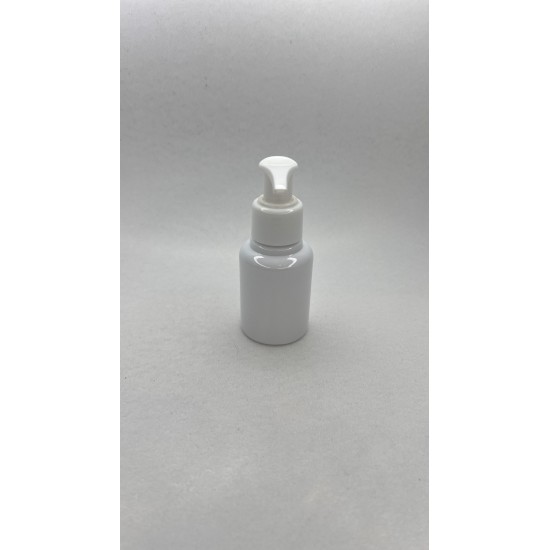 60 ml Beyaz Plastik Şişe (PET) Beyaz Sıvı Sabun Pompalı (24 Ağız)