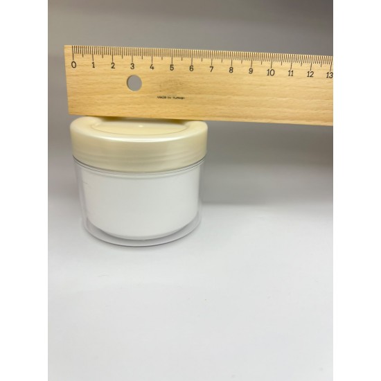 100ml Luks Çift Cidarlı Krem kutusu
