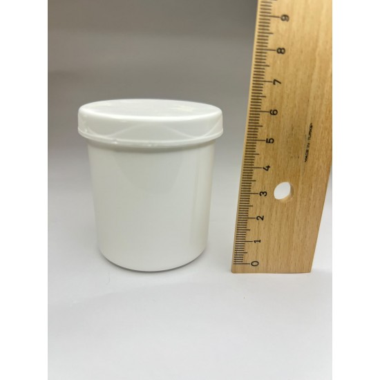 100 ml Beyaz Plastik Pomat Kutusu