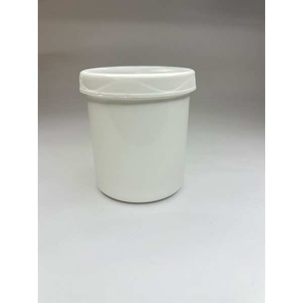 100 ml Beyaz Plastik Pomat Kutusu