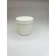 50 ml Beyaz Plastik Pomat Kutusu Vidalı Kapaklı