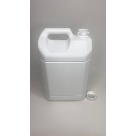 5 Litre Beyaz Mat Plastik Çanta Bidon