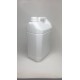 5 Litre Beyaz Mat Plastik Çanta Bidon