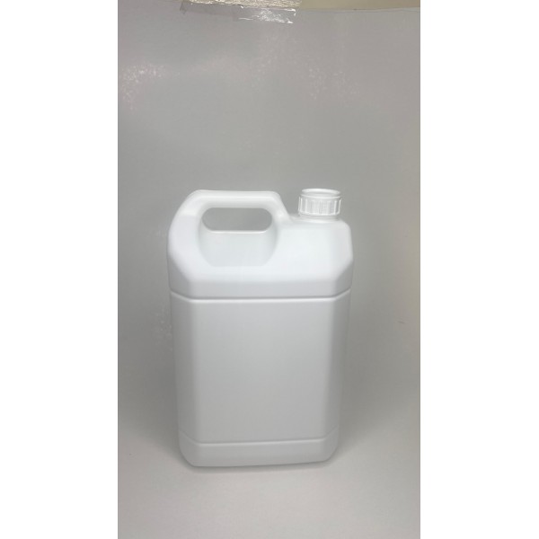 5 Litre Beyaz Mat Plastik Çanta Bidon