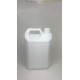 5 Litre Beyaz Mat Plastik Çanta Bidon