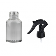 60ml Şeffaf Şişe Triger Sprey Başlıklı