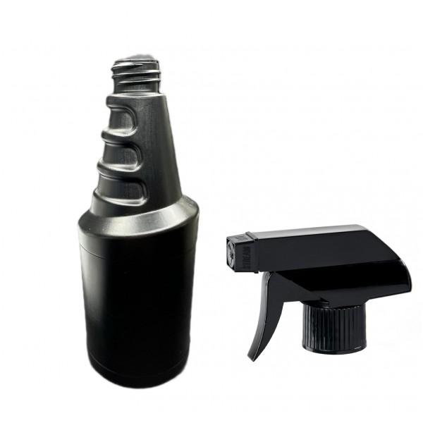 500ml Siyah Renk Vosvos Şişe Triger Sprey Başlıklı