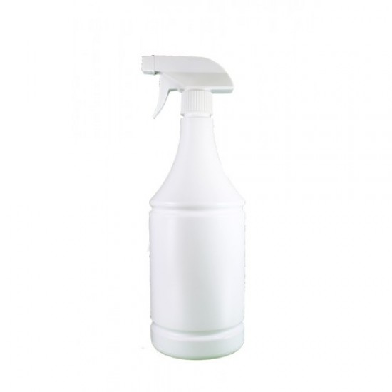 500ml Konik Beyaz Renk  Mat Şişe Triger Sprey Başlıklı